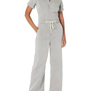 Paige Gray Carly Jumpsuit Short Sleeve Wide Leg